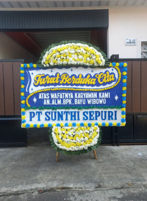 Papan Bunga Duka di Minyamur
